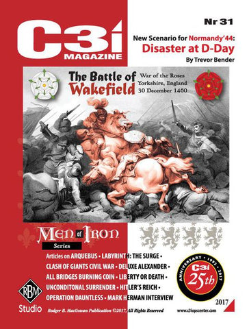 Boardgame - The Battle of Wakefield: Yorkshire, England 30 December 1460 (2017)