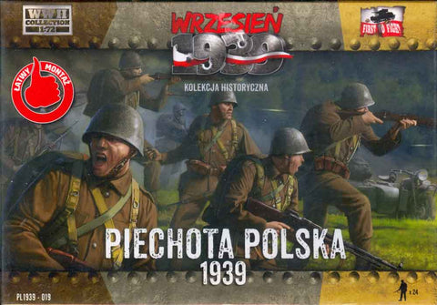 Polish Infantry (figure set)(WWII) - 1:72 - First to Fight - 019 - @