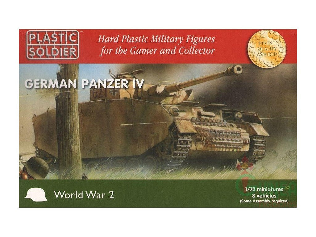 German Panzer IV - 1:72 - Plastic Soldier - WW2V20002 - @