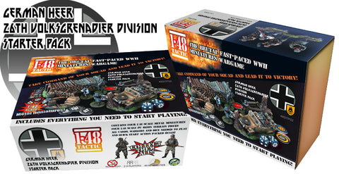 Baueda - 48stp02 - Heer 26th Volksgrenadier Division Starter Pack - 1/48