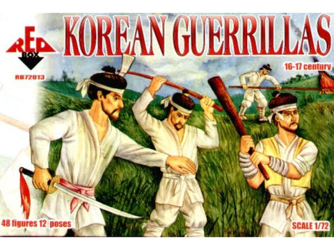 Red Box - 72013 - Korean guerrillas - 1:72
