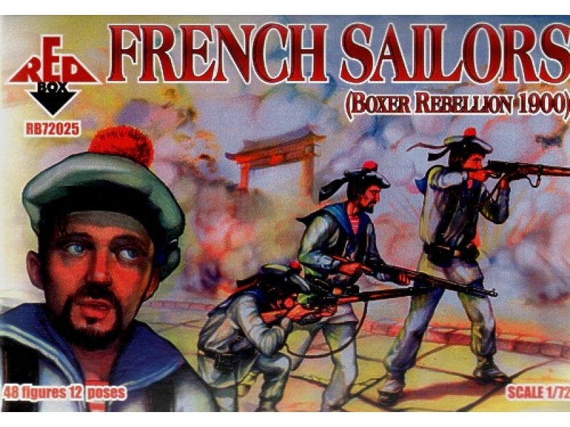Red Box - 72025 - French sailors - 1:72