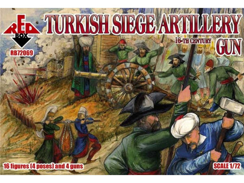 Red Box - 72066 - Turkish Siege artillery - 1:72