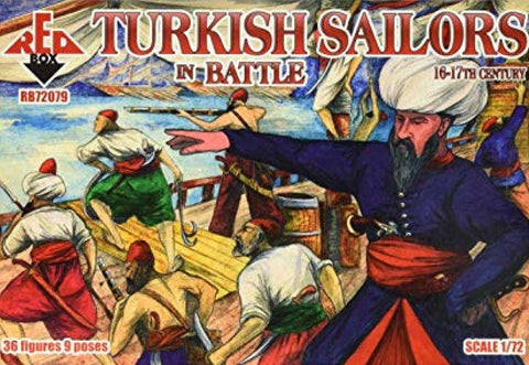 Red Box - 72079 - Turkish Sailors in battle 16/17th century - 1:72
