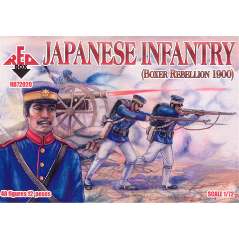 Japanese infantry (boxer rebellion 1900 - 1:72 - Red Box - 72020
