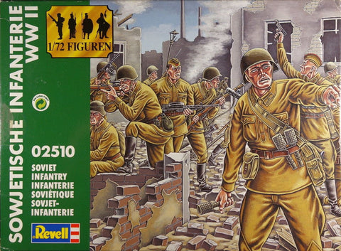 Soviet infantry (WWII) - 1:72 - Revell - 02510