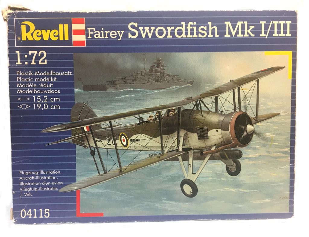 Revell - Fairey Swordfish Mk.I/III - WWII - 1/72 - 04115