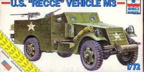 U.S. RECCE VEHICLE M3 - 1/72 - ESCI ERTL - 8356
