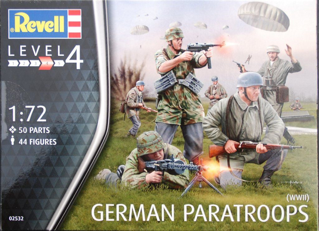 German Paratroops (WWII) - 1:72 - Revell - 02532