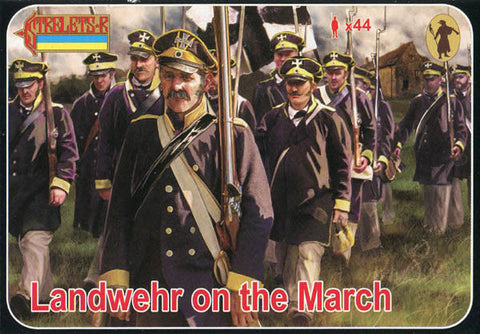Landwehr on the March - Strelets - 168 - 1:72 - @