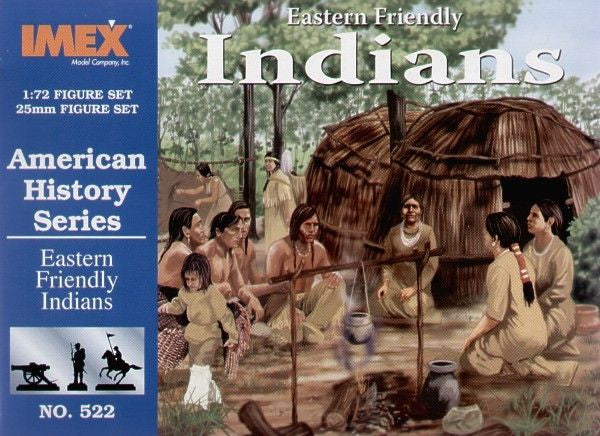 Eastern Friendly Indians (American History series) - 1:72 - Imex - 522