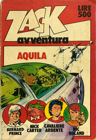 Fumetto - ZACK Avventura n. 1 - Corriere della sera 1974
