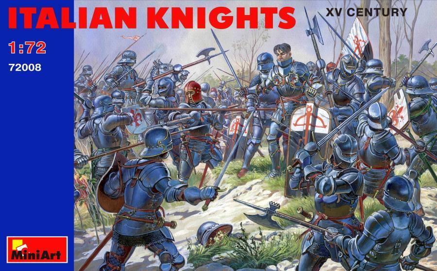 MiniArt 72008 - Italian Knights - 1:72
