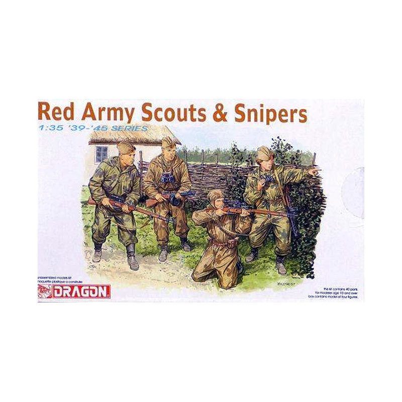 Dragon - 6068 - Red army scouts&snipers - 1:35