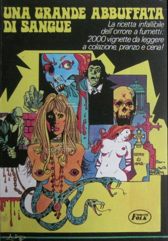 Fumetto - UNA GRANDE ABBUFFATA DI SANGUE