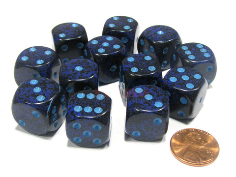 Chessex - 25707 - Cobalt - Dice Block (16mm)