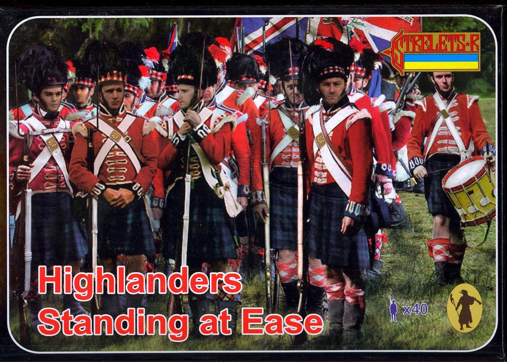 Highlanders standing at Ease - 1:72 - Strelets - 163