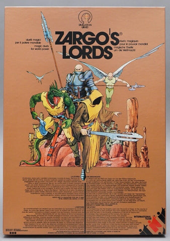 Boardgame - Zargo's Lords: Magic Duels for World Power (1979) - Simulation Games