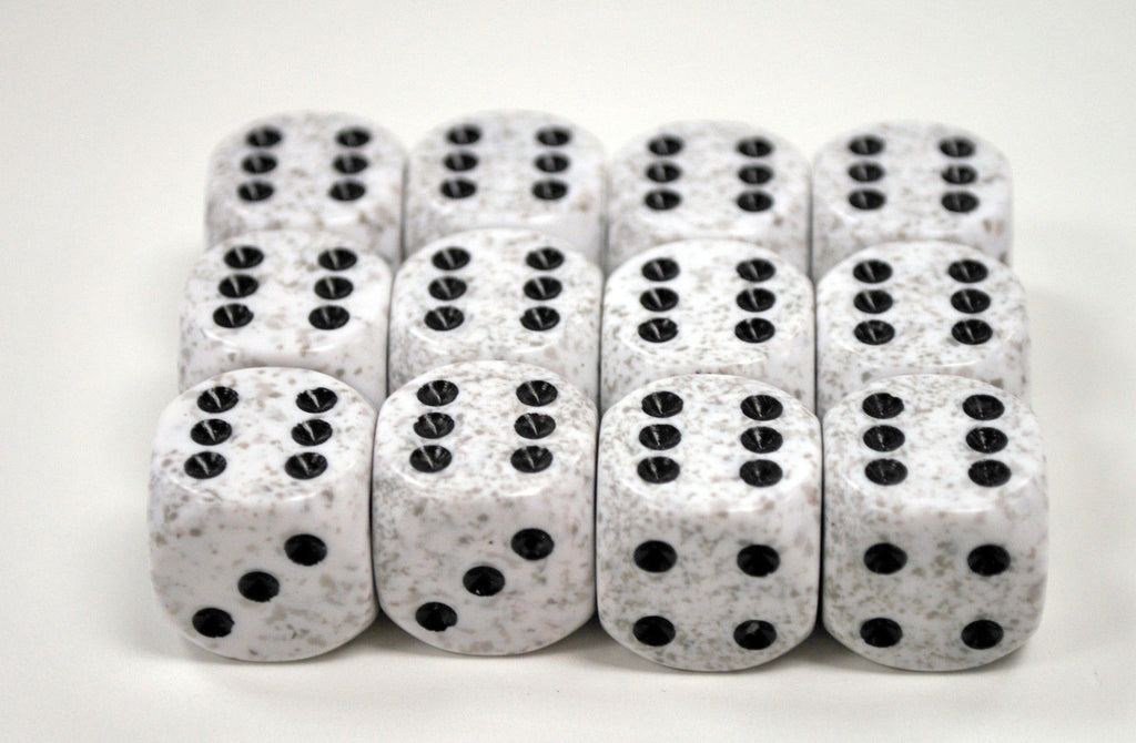 Chessex - 25711 - Arctic Camo - Dice Block (16mm)