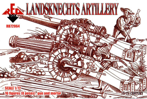 Red Box - 72064 - Landsknechts artillery - 1:72
