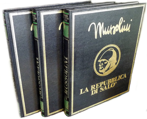 Mussolini - La Repubblica di Salò (I-II-III Vol.) - Libri - CP@