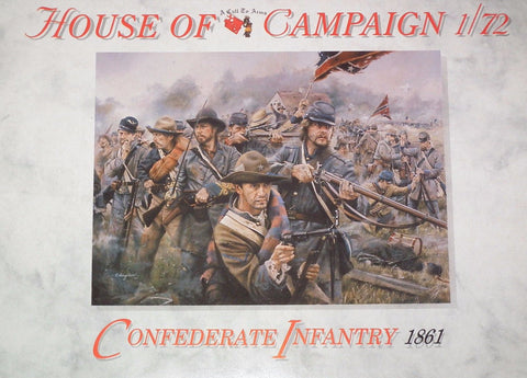 A Call To Arms - 54 - Confederate infantry 1861 - 1:72