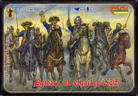 Swedish Reitars of Charles XII - 1:72 - Strelets - 035 - @