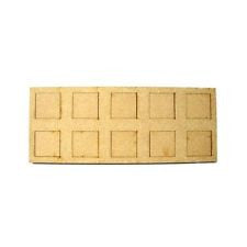 Movement Trays in MDF (5,9cm x 15cm) 10 SLOT (20mm)