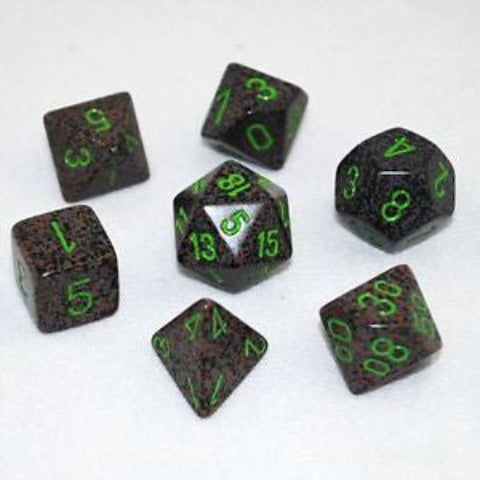 Chessex - 25310 - Earth - Polyhedral 7 die set