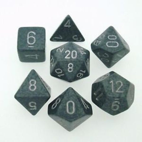 Chessex - 25340 - Hi-Tech - Polyhedral 7 die set