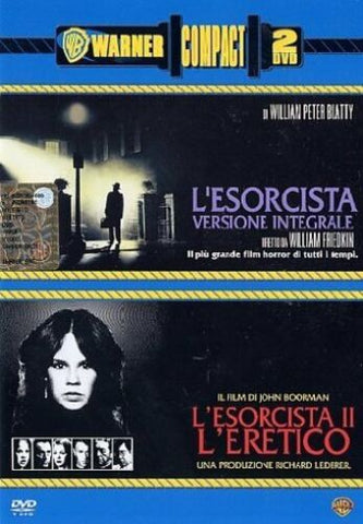 DVD - Warner Compact - L'esorcista (1973) + L'esorcista 2 (1977) 2 DVD