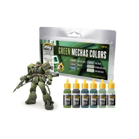 Green mechas colors - Ammo of Mig - A.MIG-7149 - @