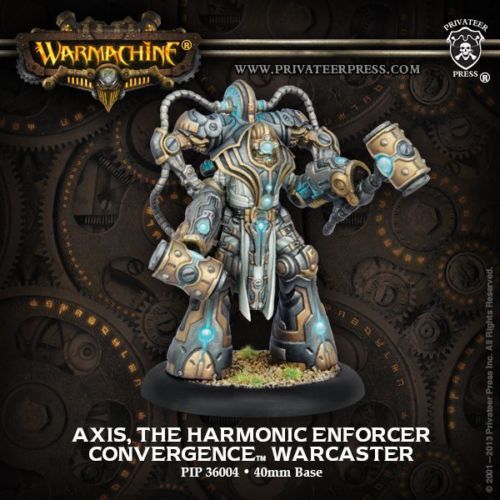 Axis, the harmonic enforcer warcaster - 28mm - Warmachine