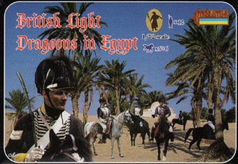 Strelets - 0119 - British light dragoons in Egypt - 1:72