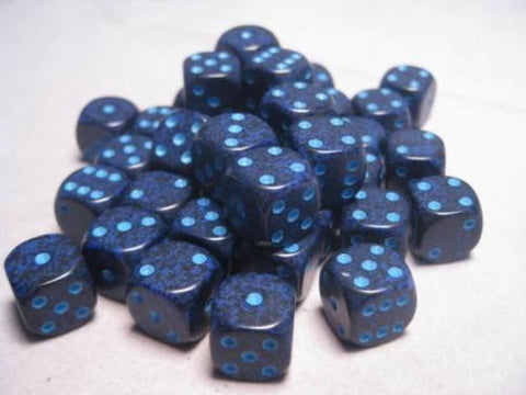 Chessex - 25907 - Cobalt - dice set (12mm)