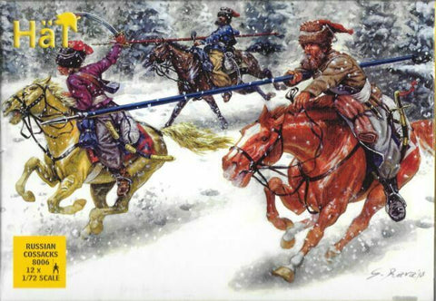 Napoleonic Russian Cossacks - 1:72 - Hat - 8006 -@