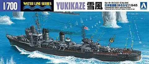 Japan Navy Destroyer Yukikaze 1945 Model 44 - 1/700 - Aoshima 444 - @