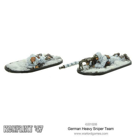 Warlord Games 453010206 - German Heavy Sniper Team