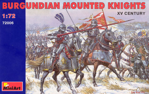 Burgundian mounted knights - 1:72 - MiniArt - 72006