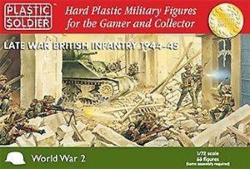 Late war British infantry 1944-45 - 1:72 - Plastic Soldier - WW2020002