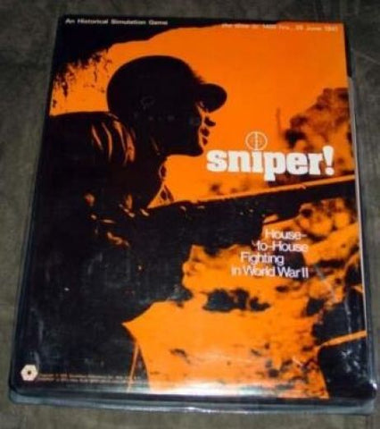 Sniper - SPI Simulation (1973) - Boardgame - @