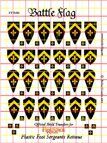 Battle Flag - Mercenary Retinue (Early Medieval) - 28mm