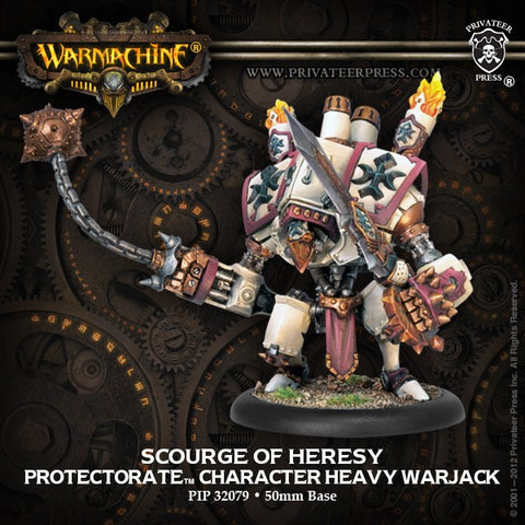 Scourge of heresy character heavy warjack upgrade kit - 28mm - Warmachine - @