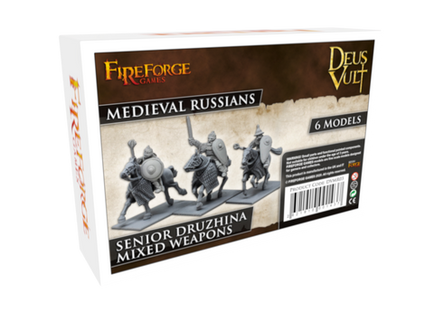 Fireforge - DVMR03 - Senior Druzhina with mixed weapons (6 models) - 28mm