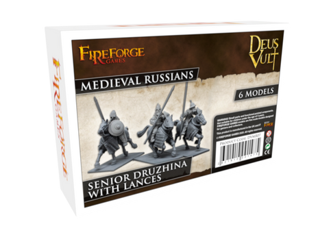 Fireforge - DVMR07 - Senior Druzhina with lances (6 models) - 28mm