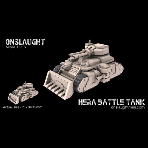 Onslaught Miniatures - Sisterhood Hera Battle Tanks - 6mm