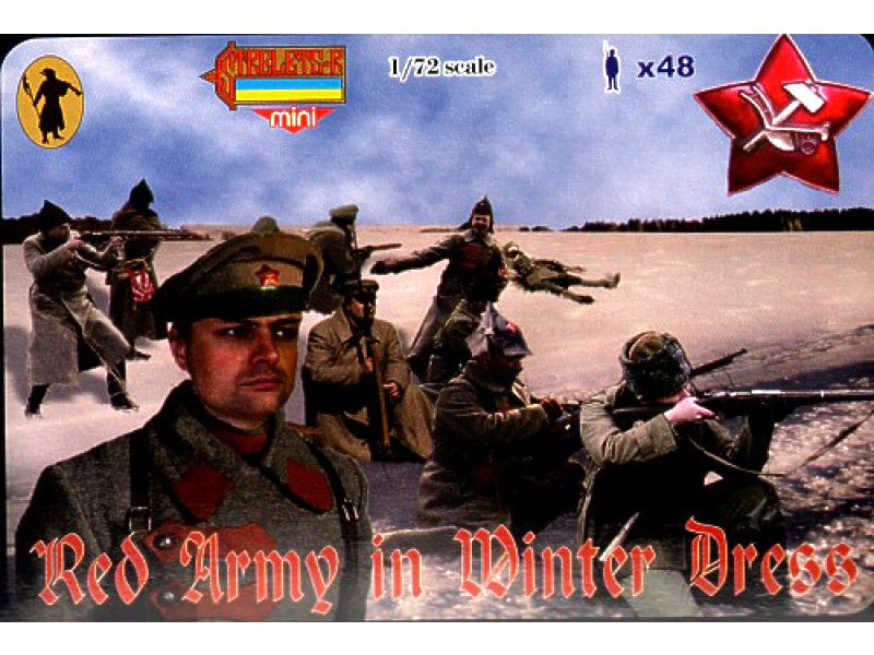 Red army in winter dress - 1:72 - Strelets - M044 - @
