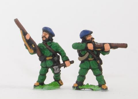 Essex - Rogers Rangers in assorted dress and poses - 15mm