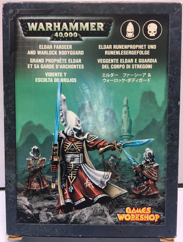 Warhammer 40.000 - Eldar Farseer and Warlock bodyguard - 28mm - Empty Box