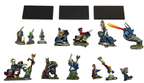 High Elves Characters - 10mm - Warmaster - UNPAINTED